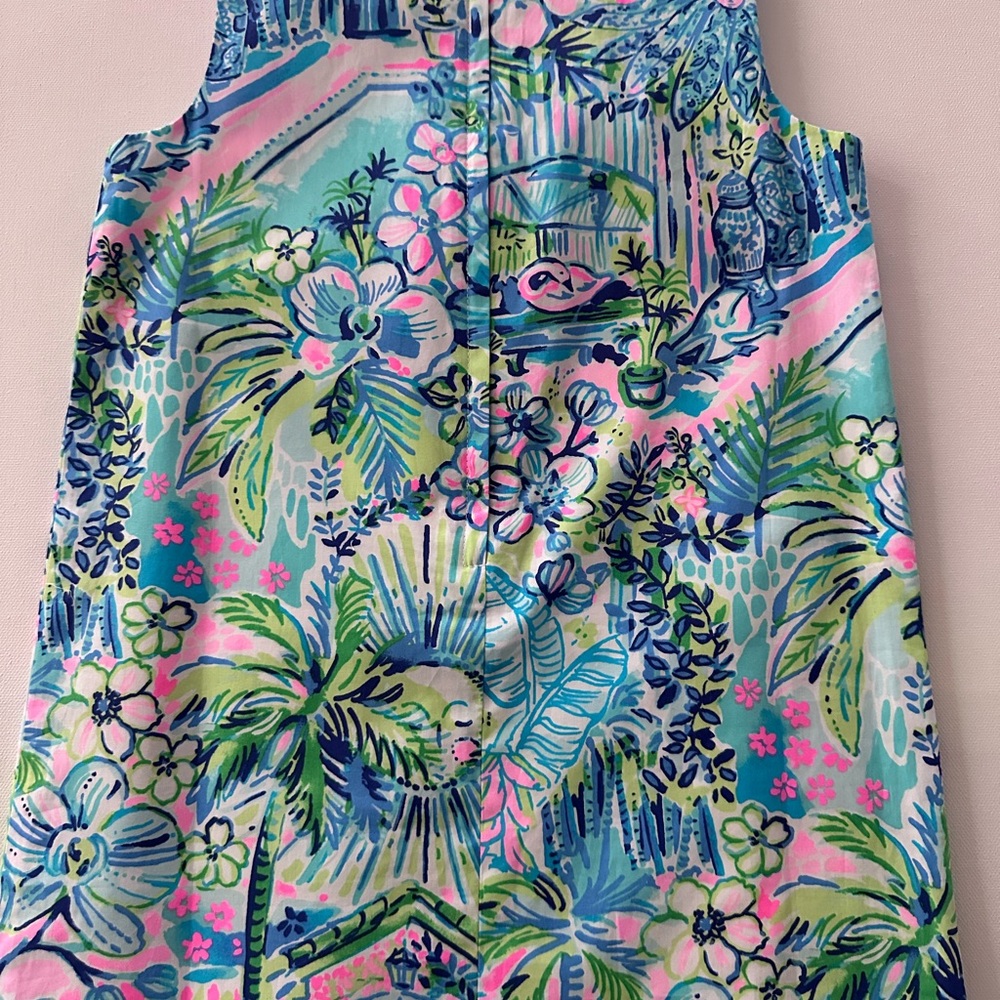 Lilly Pulitzer Girls 6 Floral Tropical Maxi Dress NWT Houses Spring Summer - Picture 8 of 8